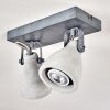 Lomma Ceiling Light grey, 2-light sources