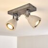 Lomma Ceiling Light grey, 2-light sources
