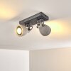 Lomma Ceiling Light grey, 2-light sources