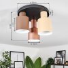 Fessade Ceiling Light beige, brown, bronze, 3-light sources