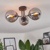 Cabalonga Ceiling Light black, 3-light sources