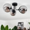 Cabalonga Ceiling Light black, 3-light sources