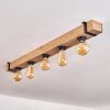Montgomery Ceiling Light Ecru, black, 5-light sources