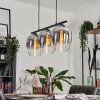 Vevino Pendant Light clear, Smoke-coloured, 3-light sources