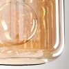 Lauden Pendant Light glass 20cm Amber, 1-light source