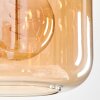 Lauden Pendant Light glass 25cm Amber, 1-light source