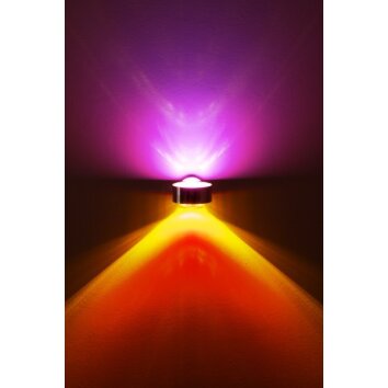 Top Light PukMaxxWall wall light LED chrome, 2-light sources