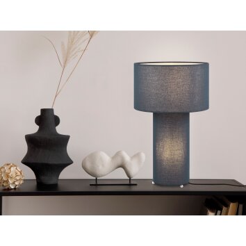 Trio BALE Table lamp blue, 2-light sources