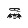 Trio GUAYANA Ceiling Light black, 3-light sources