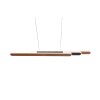 Trio HELIOS Pendant Light LED brown, 1-light source