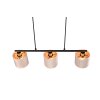 Trio JULIETA Pendant Light black, 3-light sources