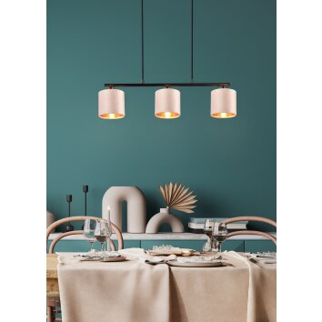 Trio JULIETA Pendant Light black, 3-light sources