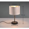 Trio JULIETA Table lamp black, 1-light source