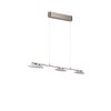 Trio MERTON Pendant Light LED matt nickel, 3-light sources