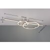 Trio MONTILLA Ceiling Light LED chrome, 1-light source, Remote control