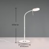 Trio MONZA Table lamp LED white, 1-light source