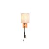 Trio NILAM Wall Light Ecru, 2-light sources