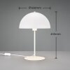 Trio NOLA Table lamp white, 1-light source