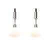 Trio STANLEY Pendant Light matt nickel, 2-light sources
