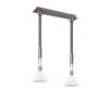 Trio STANLEY Pendant Light matt nickel, 2-light sources