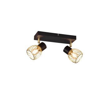 Reality ARDON Ceiling Light gold, black, 2-light sources