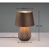 Reality ARIANA Table lamp brown, 1-light source