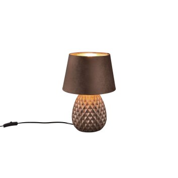 Reality ARIANA Table lamp brown, 1-light source