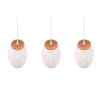 Reality BIDAR Pendant Light Ecru, white, 3-light sources