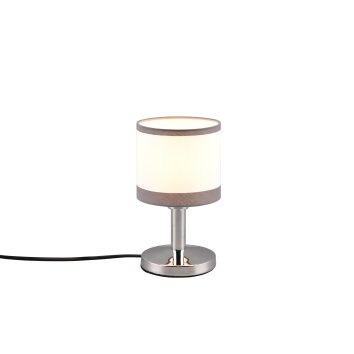 Reality DAVOS Table lamp chrome, 1-light source