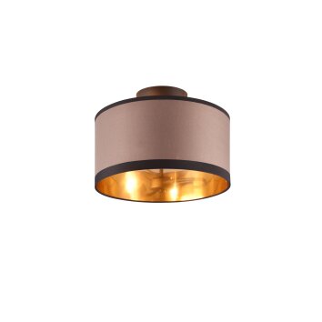 Reality DAVOS Ceiling Light black, 2-light sources