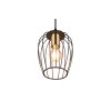 Reality GRID Pendant Light black, 1-light source