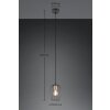 Reality GRID Pendant Light black, 1-light source