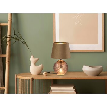 Reality JONNA Table lamp amber, 2-light sources