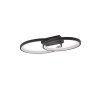 Reality MALAGA Ceiling Light LED black, white, 1-light source