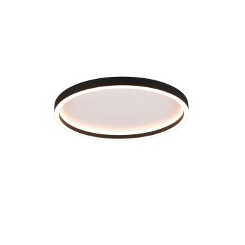 Reality ROTONDA Ceiling Light LED black, 1-light source