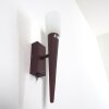 KUNDI wall light rust-coloured, 1-light source
