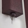 KUNDI wall light rust-coloured, 1-light source