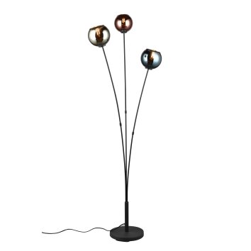Reality SHELDON Floor Lamp black, 3-light sources