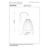 Lucide MACARONS Wall Light black, 1-light source