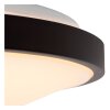 Lucide DASHER Ceiling Light LED black, 1-light source, Motion sensor