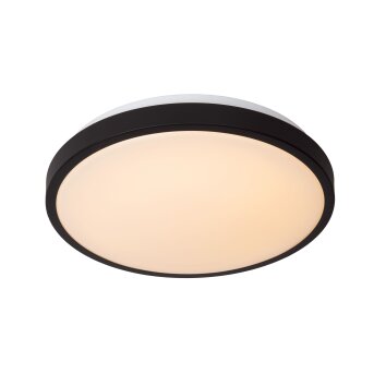 Lucide DASHER Ceiling Light LED black, 1-light source, Motion sensor