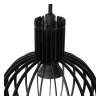 Lucide MIKAELA Pendant Light black, 3-light sources