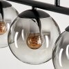 GASTOR Pendant Light clear, Smoke-coloured, 3-light sources