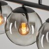 GASTOR Pendant Light clear, Smoke-coloured, 3-light sources