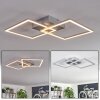 OBO Ceiling Light LED titanium, 1-light source