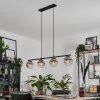 GASTOR Pendant Light clear, Smoke-coloured, 4-light sources