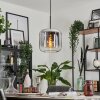 LAUDEN Pendant Light clear, Smoke-coloured, 1-light source
