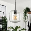 LAUDEN Pendant Light - glass clear, 1-light source