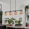 GASTOR Pendant Light Amber, 4-light sources