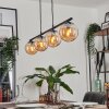 GASTOR Pendant Light Amber, 4-light sources